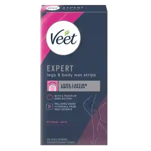 Veet Expert Legs & Body Wax Strips 20s