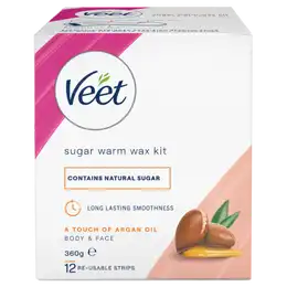 Veet Warm Wax Argan Oil 360g