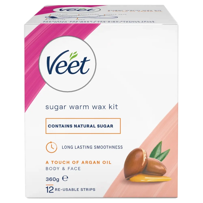 Veet Warm Wax Argan Oil 360g