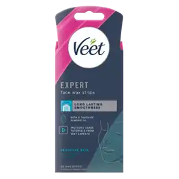 Veet Expert Face Wax Strips 20s