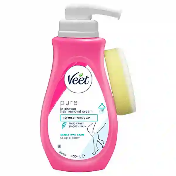 Veet In Shower Hair Removal Cream Sensitive 400mL