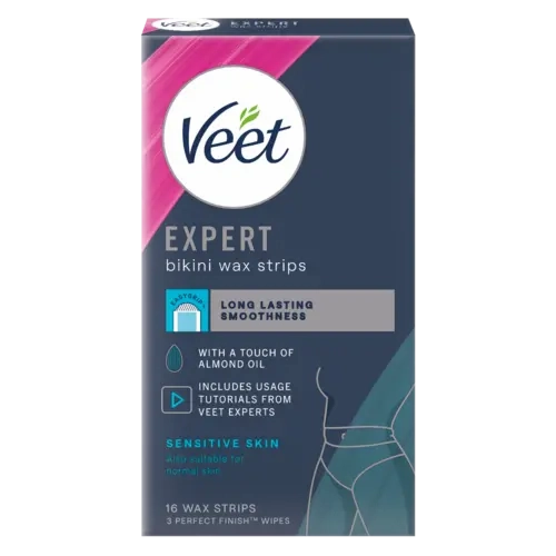 Veet Expert Bikini Wax Strips 16s