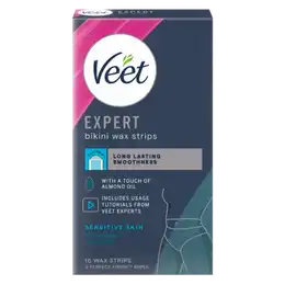 Veet Expert Bikini Wax Strips 16s